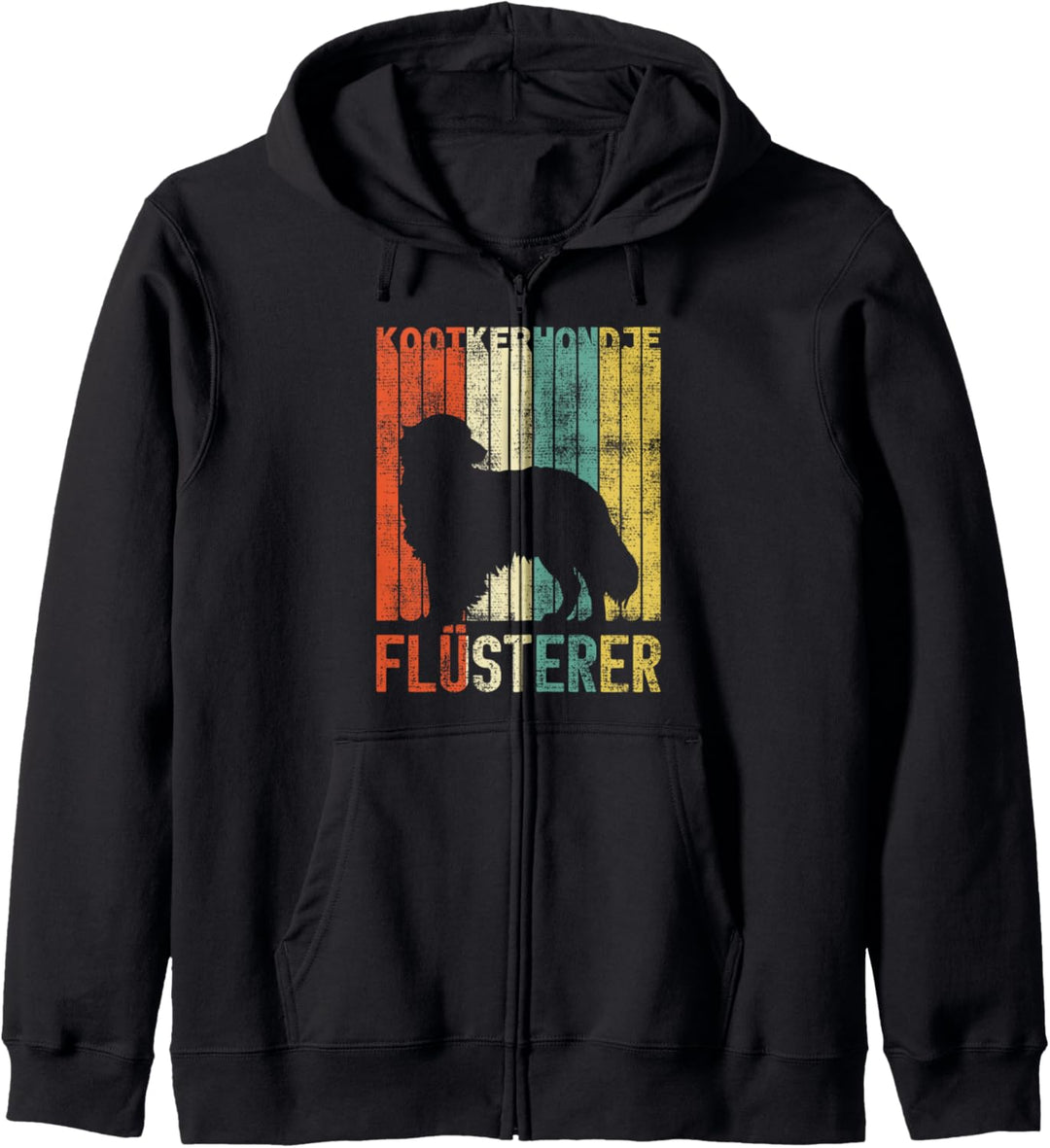 Retro Kooikerhondje Flüsterer Vintage Hunde Geschenke Kapuzenjacke