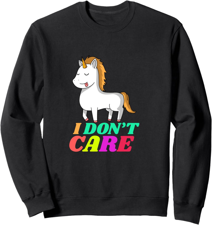 Einhorn egal es ist mir egal Sweatshirt