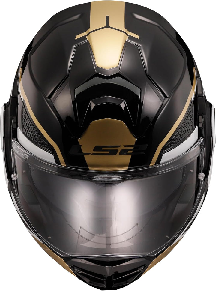 LS2, Klapphelm Motorrad ADVANT X METRYK Black Sand, XS, XS