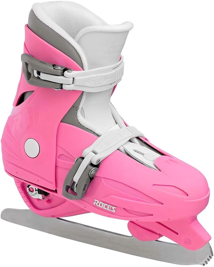 Roces Kinder Schlittschuhe MCK II F Grössenverstellbar 36/40 White-Rosa, 36/40 White-Rosa