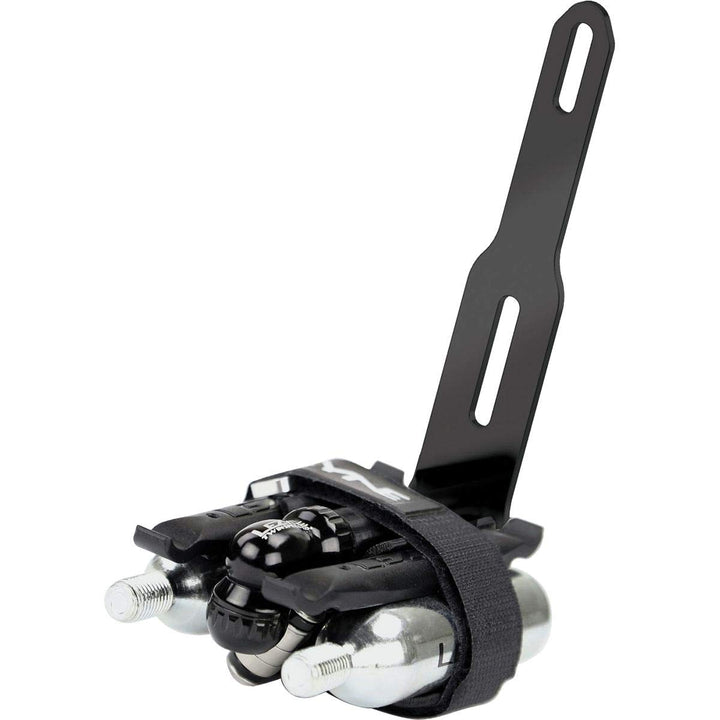 LEZYNE Flow Storage Adapter + CO2 Kartusche Schwarz M, Schwarz M