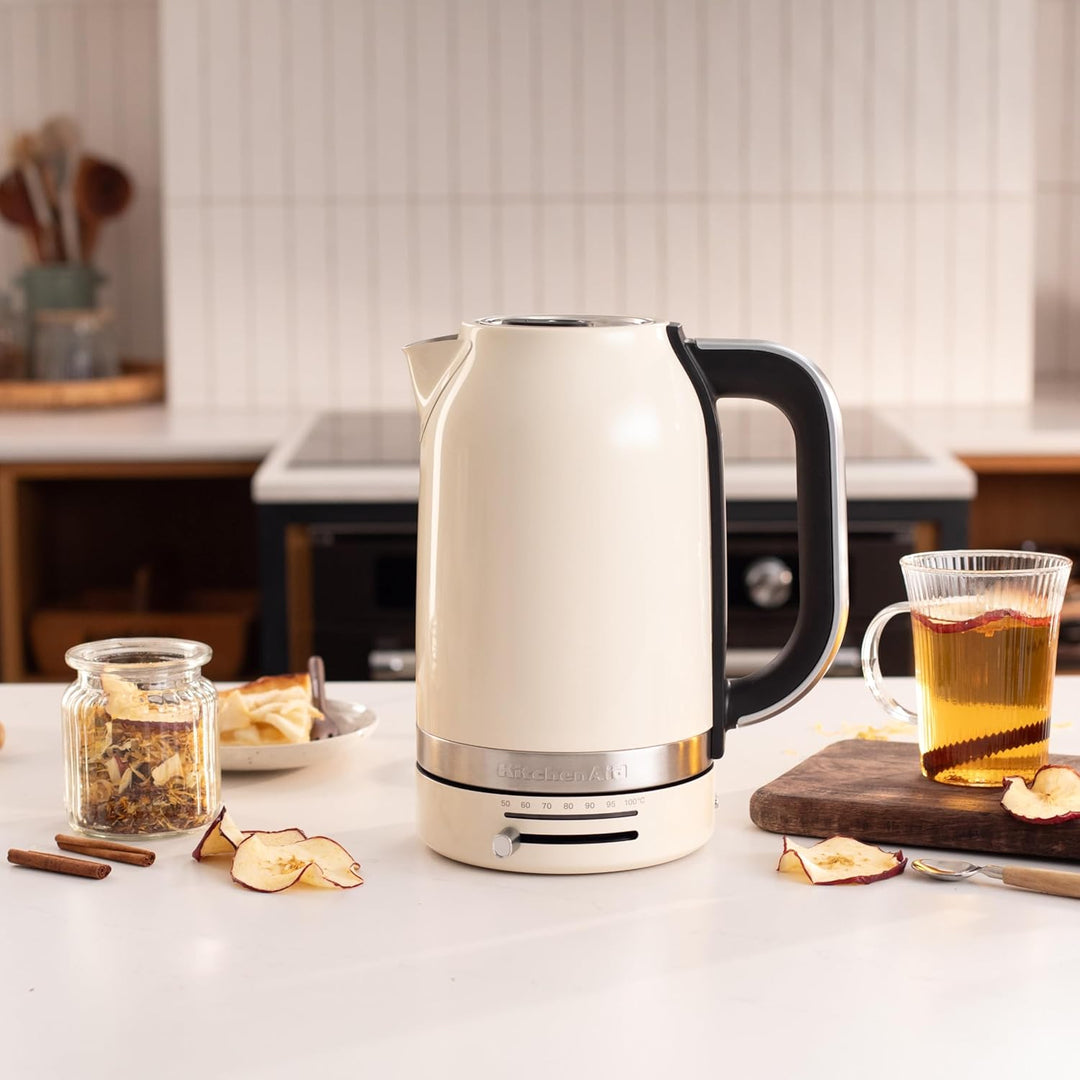 KitchenAid Wasserkocher mit Temperatureinstellung von 50 bis 100°C | Teekocher mit Temperaturanzeige