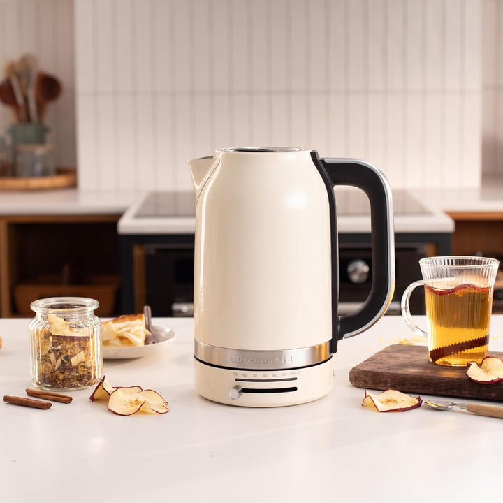 KitchenAid Wasserkocher mit Temperatureinstellung von 50 bis 100°C | Teekocher mit Temperaturanzeige