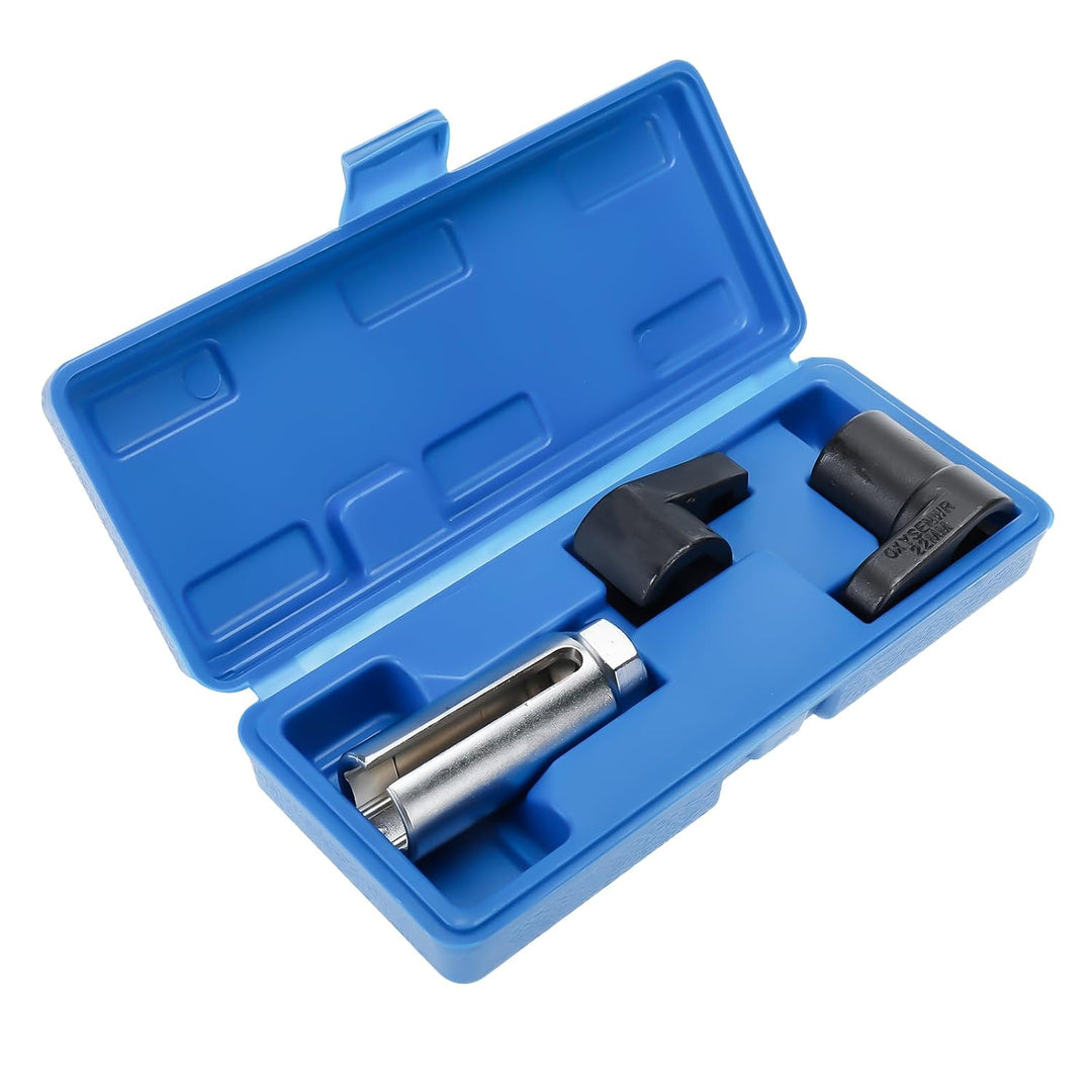 BOOMSTART 3tlg Lambdasonden Schlüssel Set, 22mm Lambdasonden Nuss, 3/8 "1/2" Nox Sonde Lambdasonde W