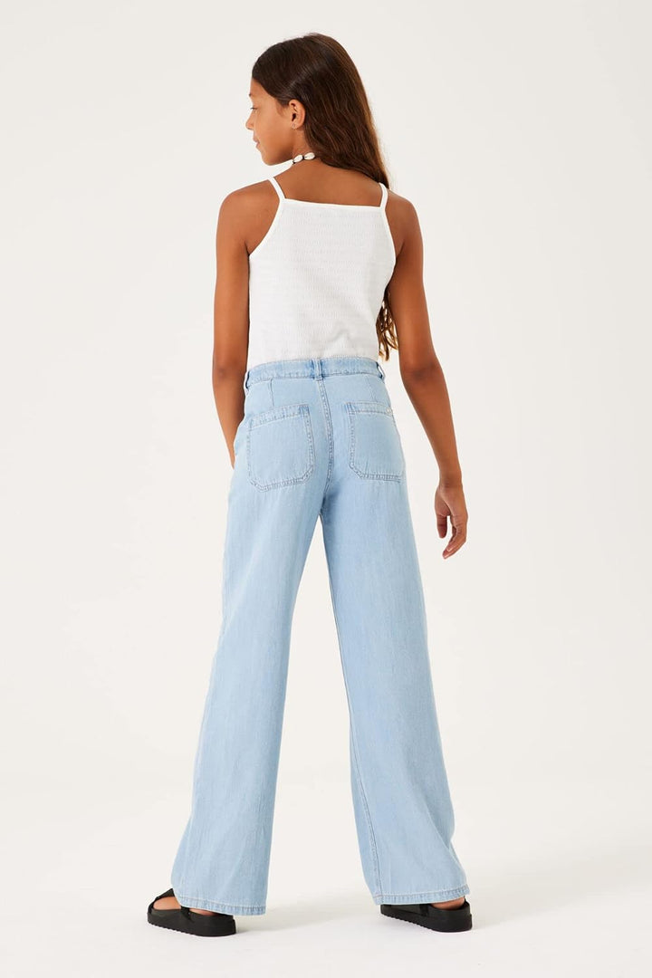 Garcia Kids Mädchen Pants Denim Jeans 134 Light Used, 134 Light Used