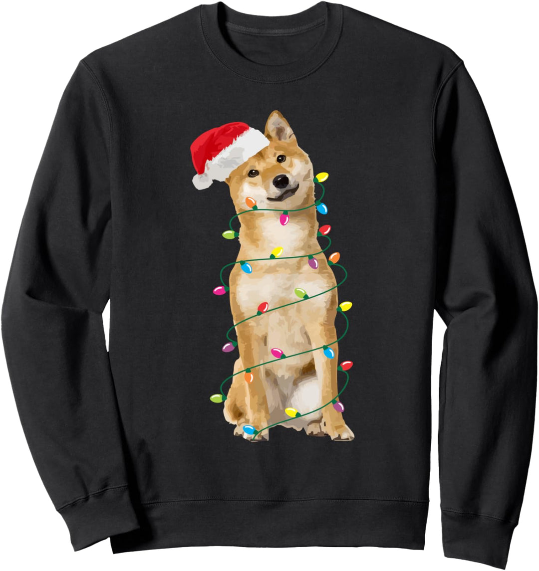 Shiba Inu Weihnachten Xmas Lustig 2020 Männer Frauen Sweatshirt