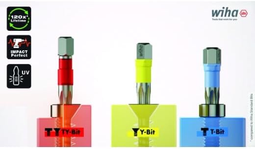 Wiha Bit Set T-Bit 50 mm (41646) TORX® (T25) 5-tlg. 1/4" in Box 50 mm TORX (T25) 5-tlg., 50 mm TORX
