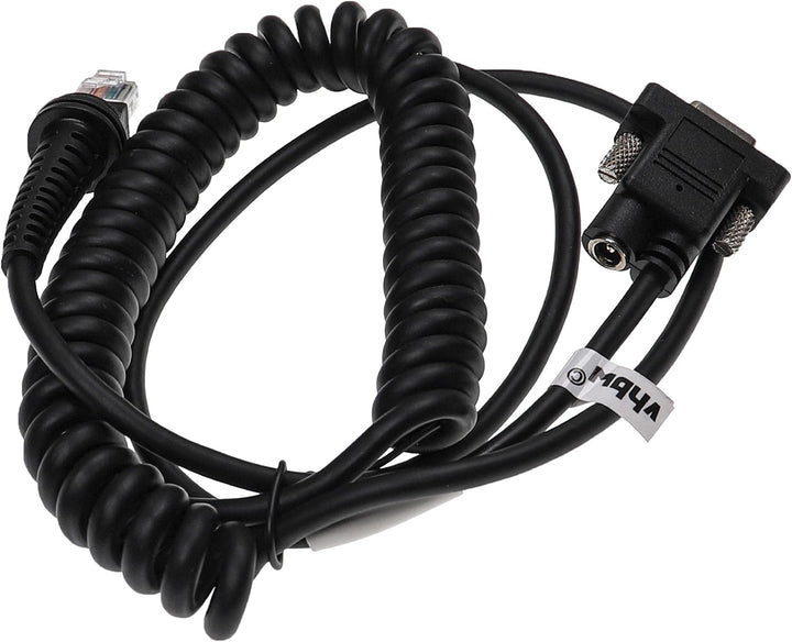 vhbw Datenkabel RJ45 Stecker auf RS232 Stecker kompatibel mit Datalogic Gryphon D100, D200, M100 Bar