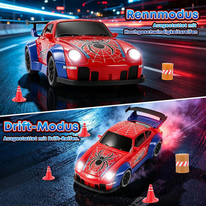 Ferngesteuertes Auto ab 3 4 5 6 7 8 9 10 Jahre, 2.4Ghz 4WD RC Drift Auto Spielzeug ab 3 4 5 6 7 8 9