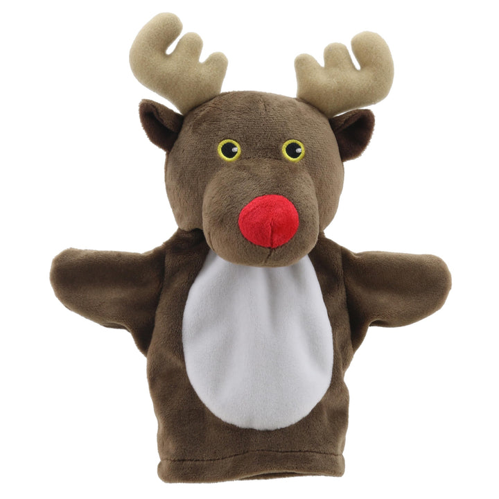 The Puppet Company - My First Christmas Puppet - Rentier Handpuppe - Geeignet ab Geburt - PC003829