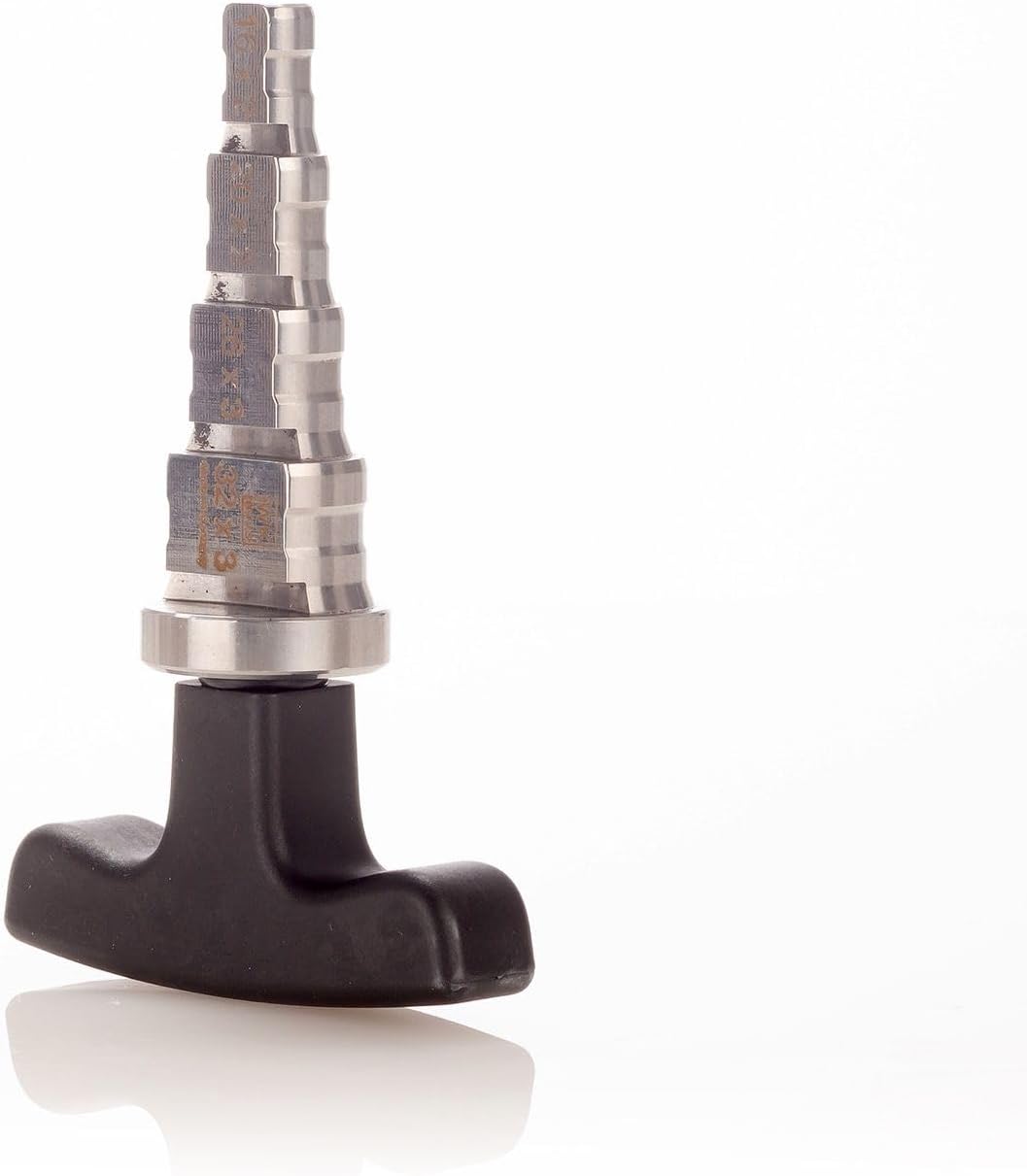 T-Griff Multi-Kalibrierer/Entgrater für Verbund- und Kunststoffrohr