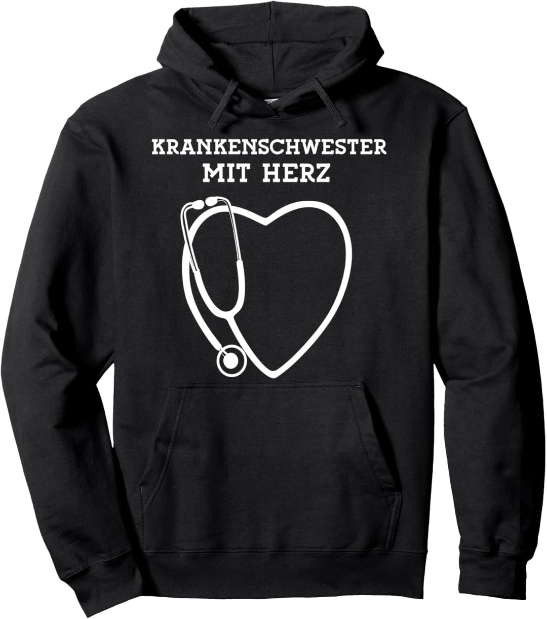 Krankenschwester mit Herz Dankeschön Beste Pflege Schwester Pullover Hoodie