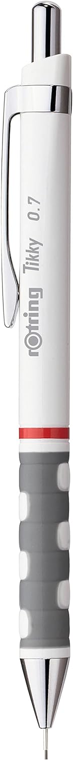 rOtring Tikky-Druckbleistift, HB 0,7 mm, blauer Schaft, 12er-Box 12er-Box HB 0.7 Wei?, 12er-Box HB 0