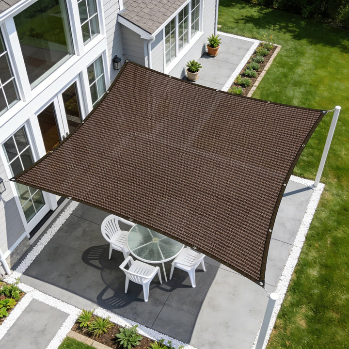 Schattierungsnetz,Schattiernetz mit ösen, 95% Shading Rate UV-Beständiges für Pflanzenschutz Gewächs