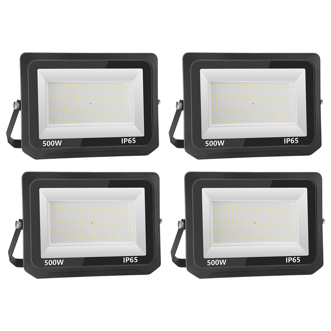 loyal LED Strahler Aussen Fluter Aussen: 500W Superhell Scheinwerfer 6000K Kaltweiss 50000LM - IP65