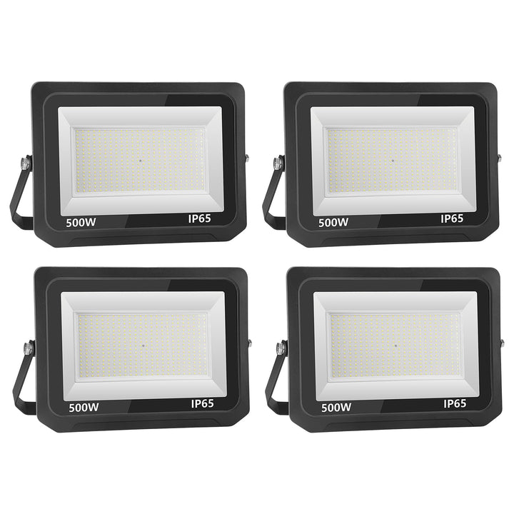 loyal LED Strahler Aussen Fluter Aussen: 500W Superhell Scheinwerfer 3000K Warmweiss 50000LM - IP65
