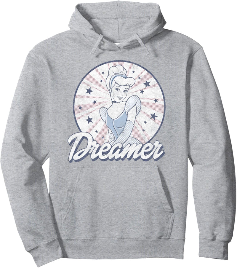 Disney Cinderella Dreamer Retro Style Circle Portrait Pullover Hoodie