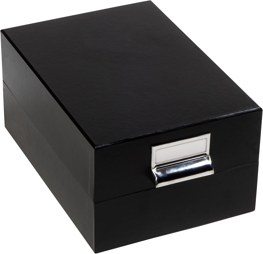 Leuchtturm 347923 Archivbox Logik | Für Objekte bis zum Format 170x120 mm (DIN C6) | Für z.B. Postka