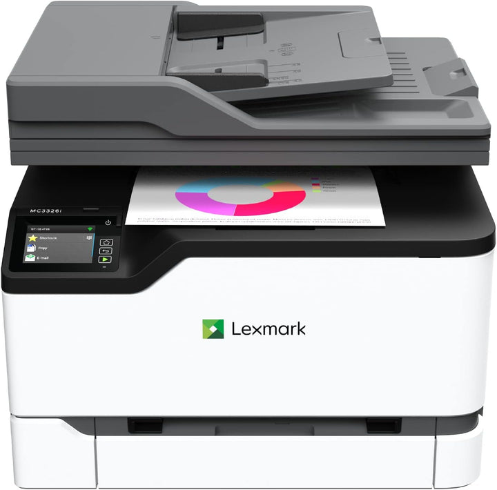 Lexmark MC3326i 3-in-1 Farblaser-Multifunktionsgerät (Drucker, Kopierer, Scanner, WLAN, Netwerkansch