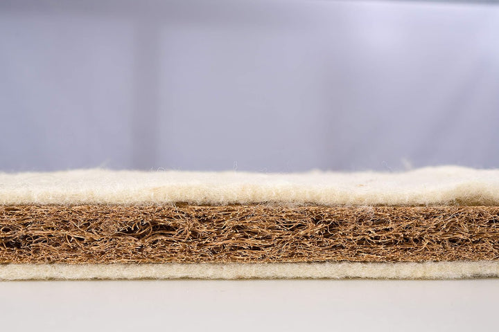 Träumeland Bollerwagenmatratze Naturwölkchen mit Bezug aus Bio-Baumwolle (kbA), Grösse 82 x 46 cm, 8