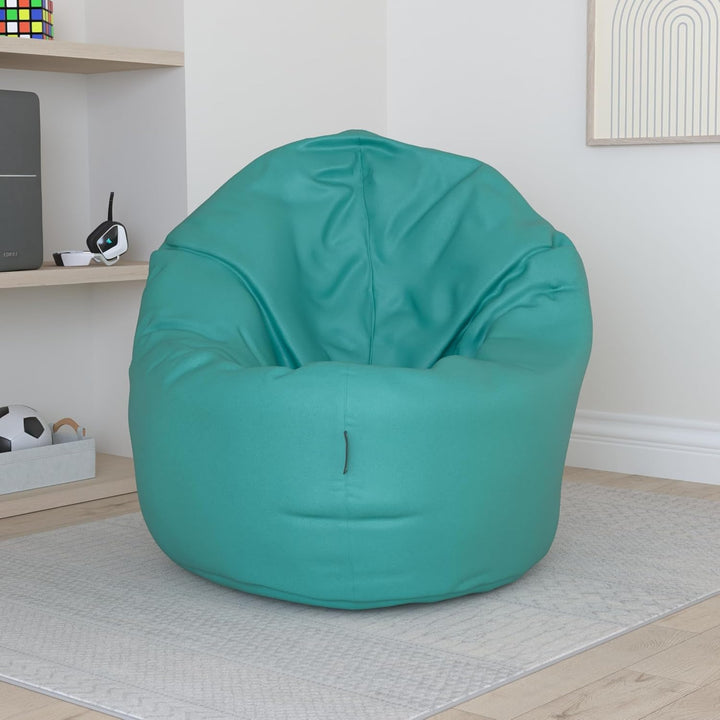 BuBiBag 2in1 Sitzsack L - XXL mit Füllung für Kinder & Erwachsene, Gaming Beanbag & Bodenkissen für