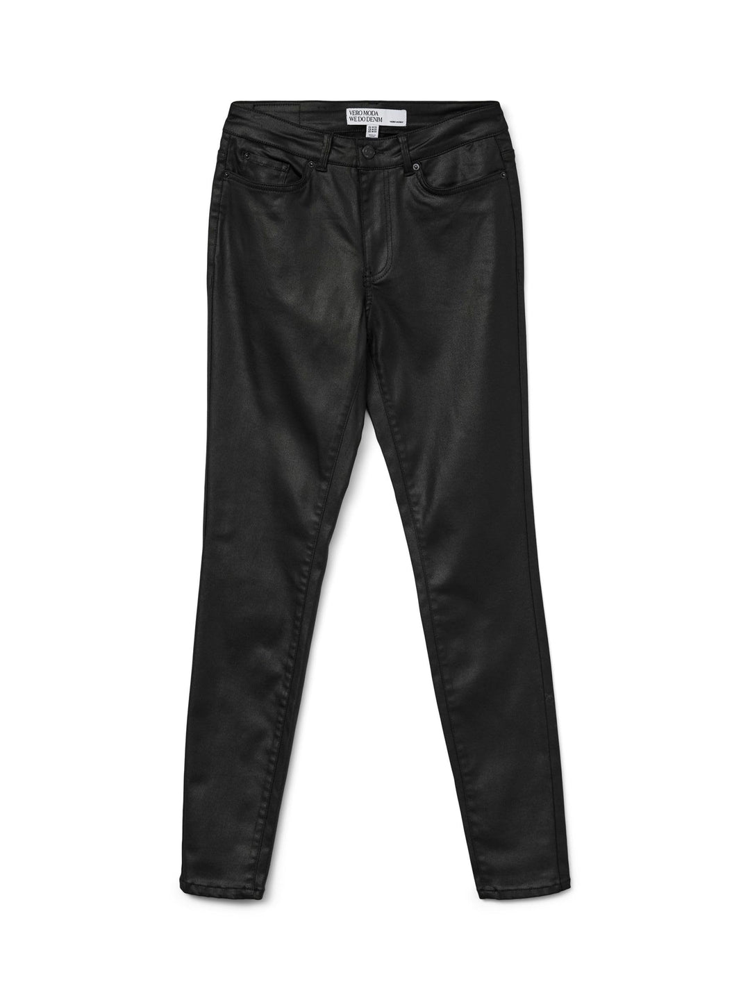 VERO MODA Female Skinny Jeans VMFLASH Mid Rise Skinny Fit Jeans XS / 34L Schwarz, XS / 34L Schwarz