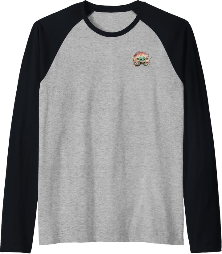 Star Wars The Mandalorian Sipping Starries Small Raglan