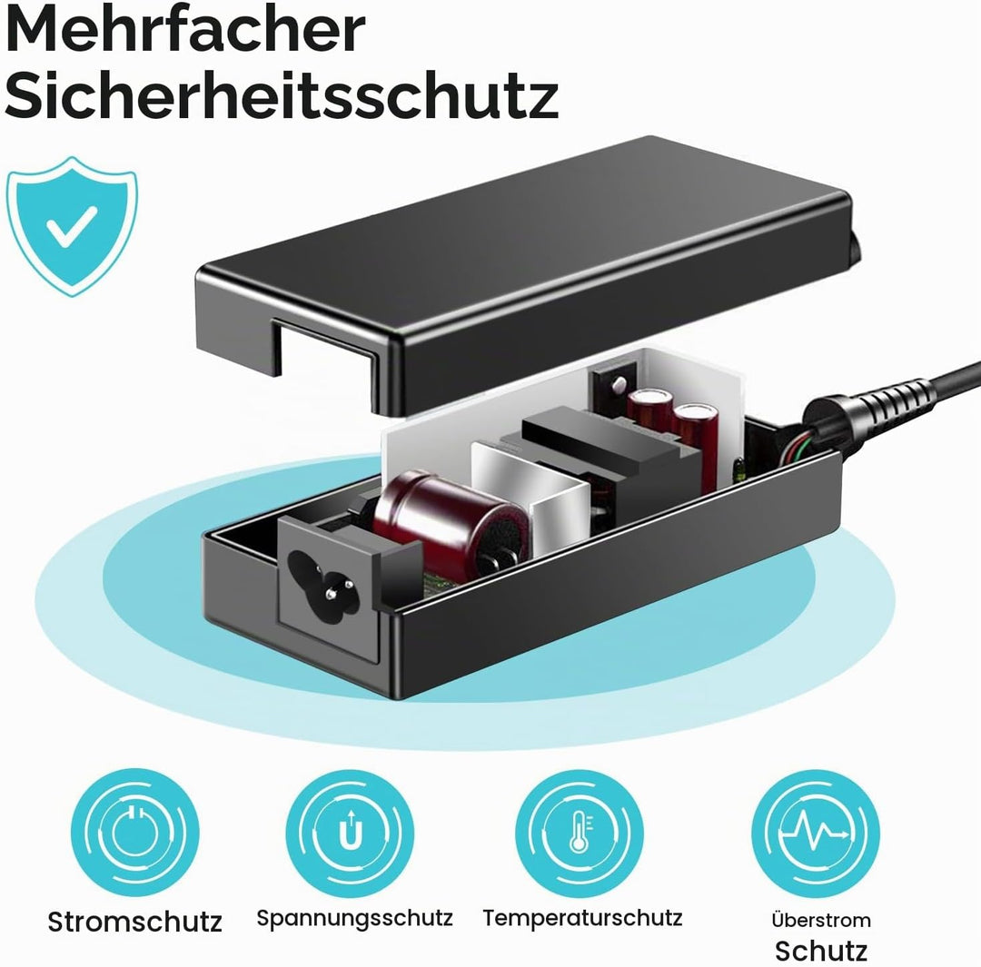 KFD PD 65W USB C Netzteil Ladegerät für TREKURE ‎DE-Beta07 Beta04, YaberAuto Starthilfe Powerbank YA