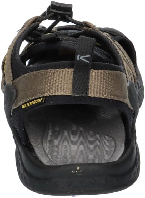 KEEN Herren Drift Creek H2 Sandalen 44 EU Dark Olive Black, 44 EU Dark Olive Black