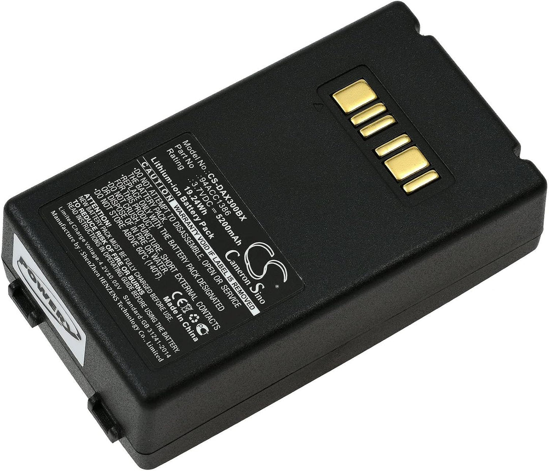 Akku kompatibel mit Datalogic Typ BT-26, 3,7V, Li-Ion