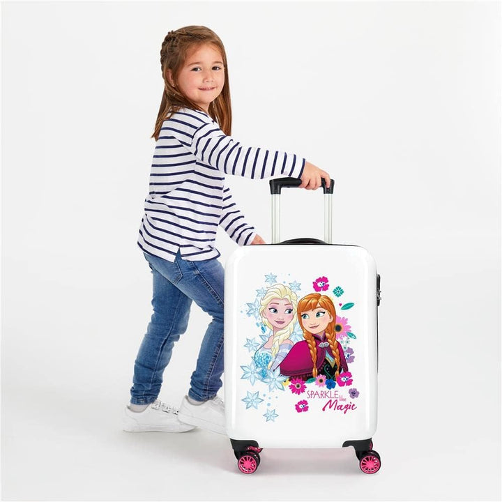 Disney Frozen Die Eiskönigin Sparkle Like Magic Kabinenkoffer Mehrfarbig 37x55x20 cms Hartschalen AB