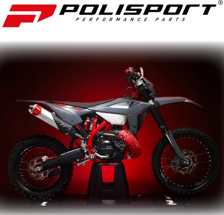 Polisport 8456500001 Schwinge Schutz für KTM SX/SX-F/XC/XC-F (13-18), Schwarz, 100 Stück