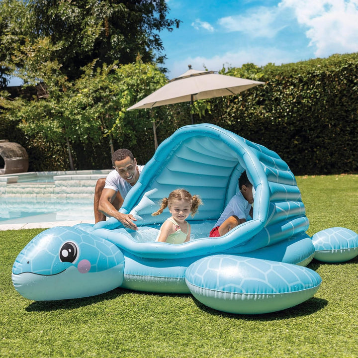 Intex Turtle Cove Playland 48677NP (aufgeblasen, 218 x 206 x 97 cm)