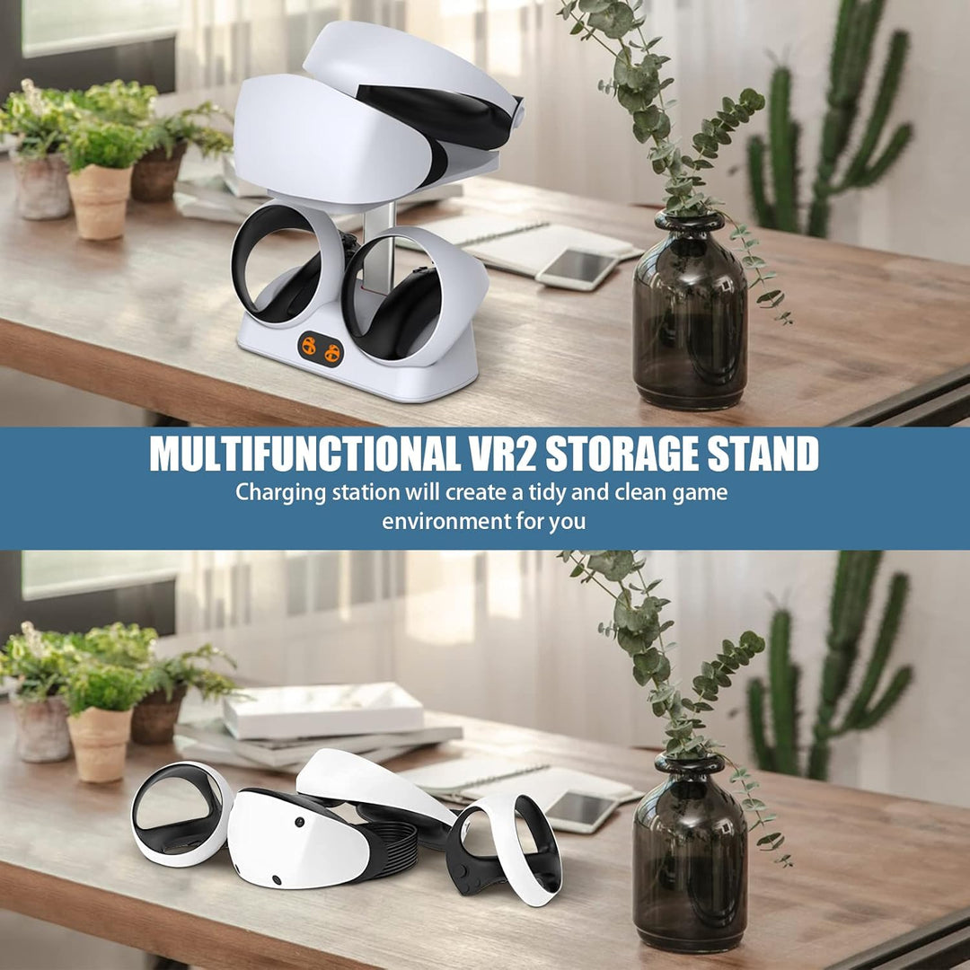 Controller Ladestation, Kühlungs Ladestation, Ladestation kompatibel mit Playstation VR 2, Controlle