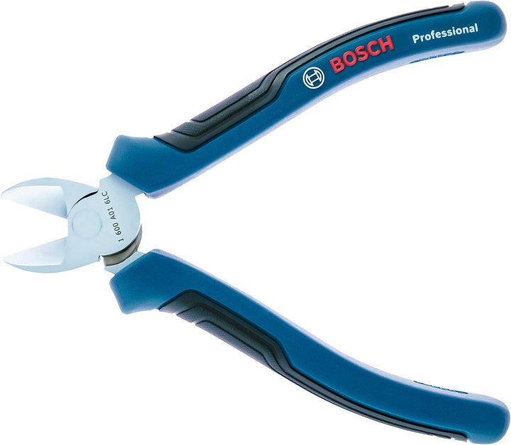 Bosch Professional 3 tlg. Zangen Set (Kombinationszange, Spitzzange und Seitenschneider, mit L-BOXX