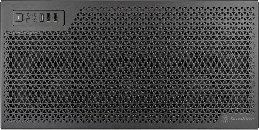 SilverStone Technology RM52, 5HE-Rackmount-Servergehäuse mit Zwei 360-mm-Lüftern und Flüssigkühlkomp