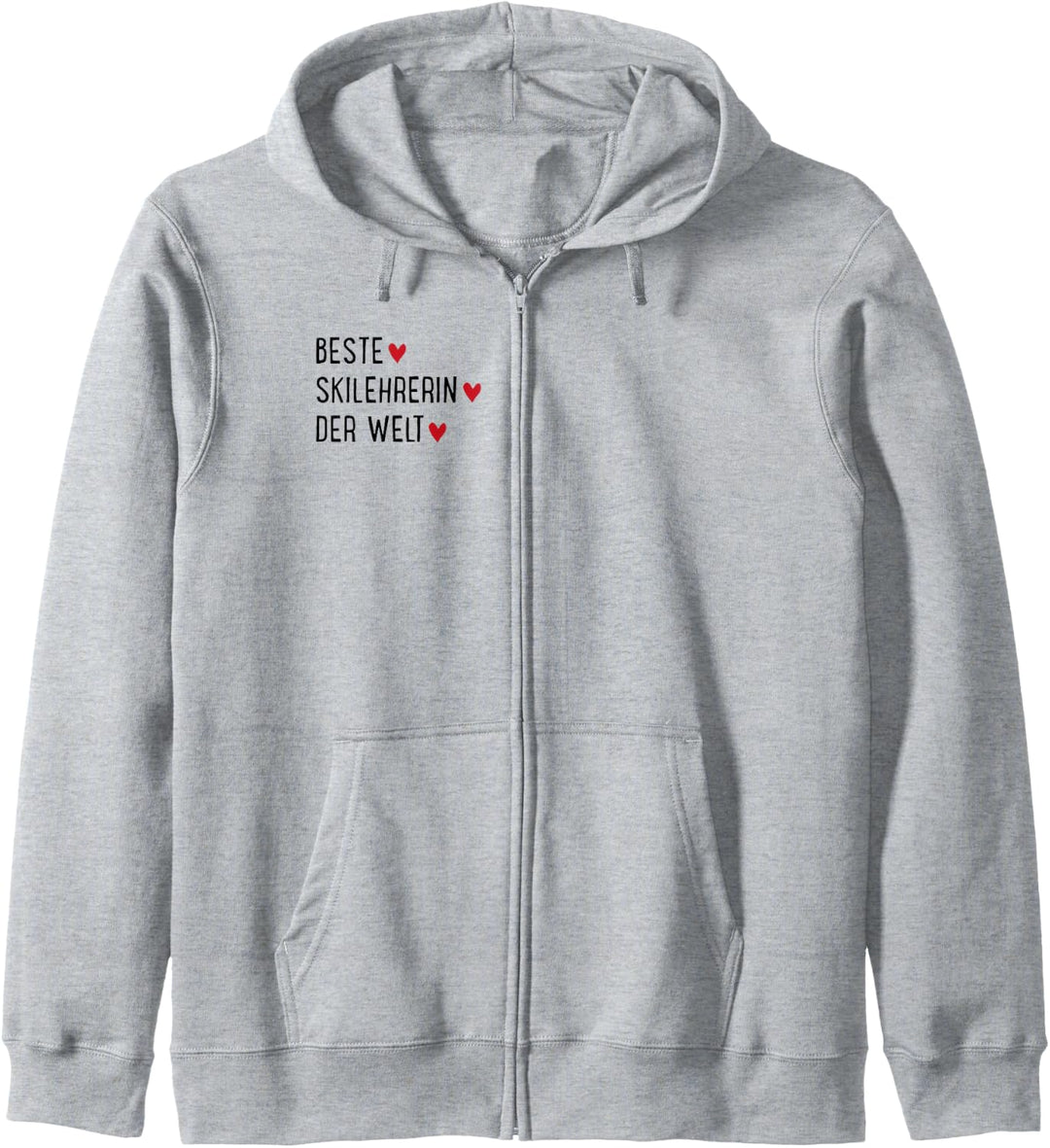 Beste Skilehrerin der Welt Kapuzenjacke