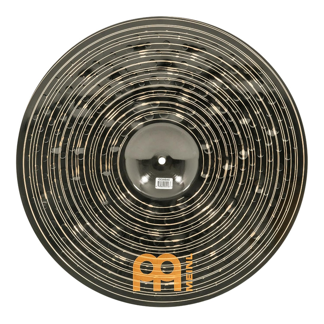 Meinl Cymbals Classics Custom Dark Crash 20 Zoll (Video) Schlagzeug Becken (50,80cm) B12 Bronze, Dun