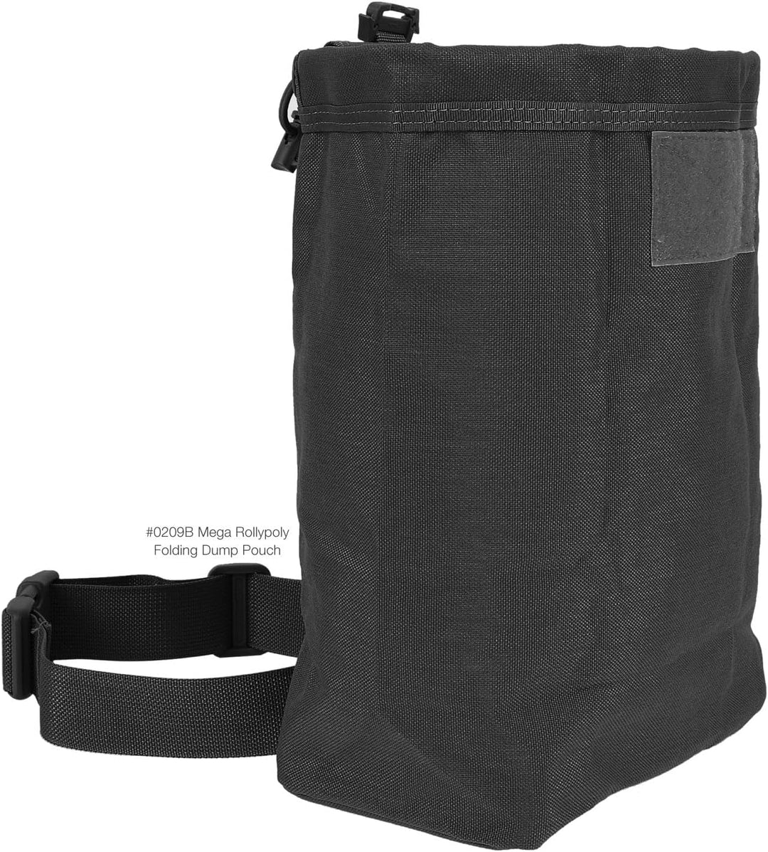 Maxpedition Faltbeutel Mega Rollypoly Schwarz, Schwarz