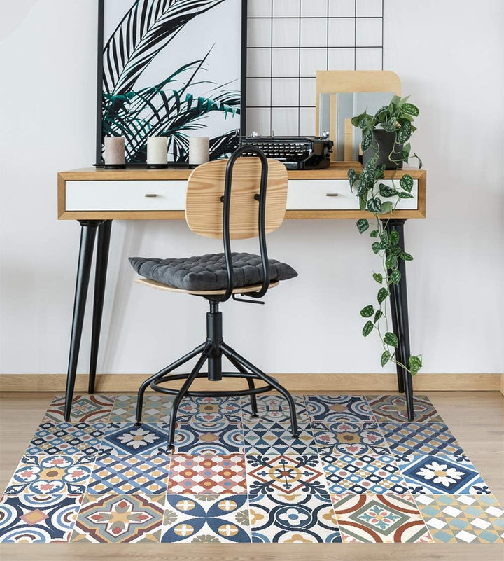 VINILIKO Gimaraes Vinyl-Teppich, Mehrfarbig, 66 x 180 cm 66x180 Bunt, 66x180 Bunt