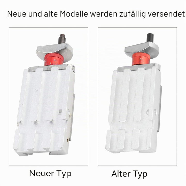 Z008M Kompakte Eisen-Metall-Kreuzschlitten-Aluminiumlegierung, Teile mit linearer Bewegung Schiebere