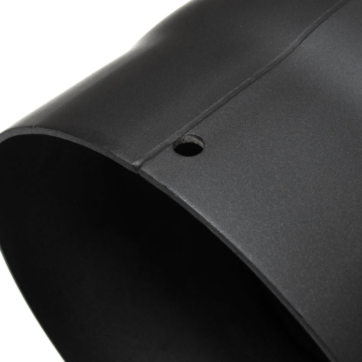 raik SH083-150-sw Raik Rauchrohrbogen/Ofenrohr 150mm - 90° zweiteilig mit Reinigungsöffnung