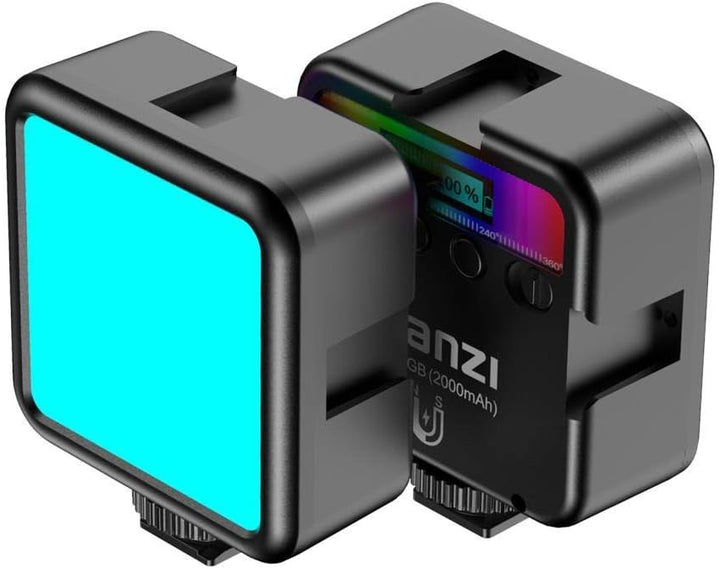 Ulanzi VL49 RGB Mini Multi Color LED Videolampe für Smartphone und Kamera Fülleuchte mit einstellbar
