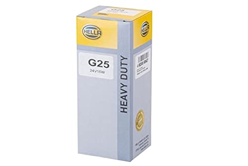 HELLA 8GA 002 072-291 Glühlampe - Sockelglühlampe - Heavy Duty - 24V - 15W - Sockelausführung: BA15s