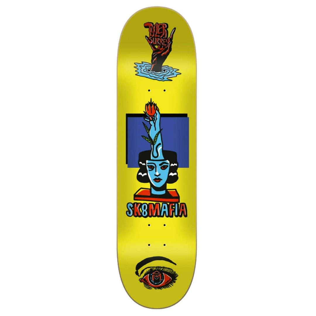 Sk8Mafia Tyler Surrey Ward 8.3"x32" Deck Skateboard, Erwachsene, Unisex, Mehrfarbig (Mehrfarbig), 8.