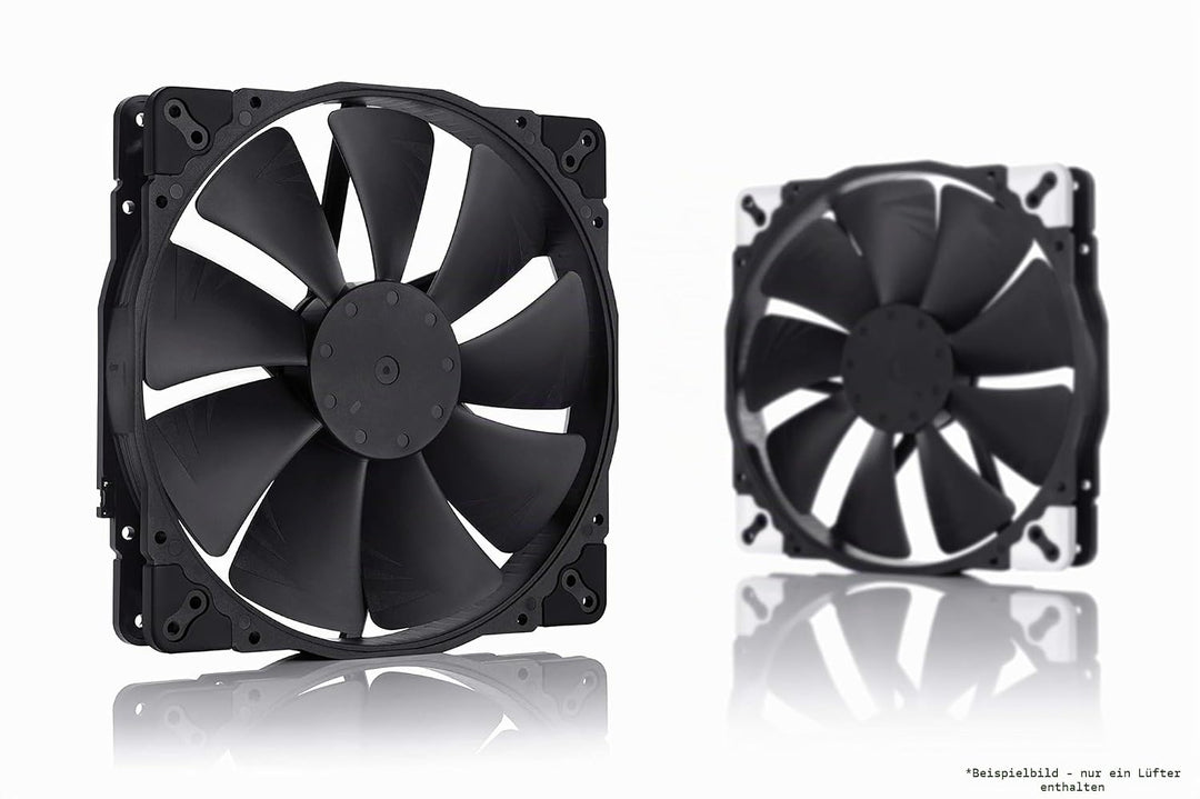 Noctua NF-A20 PWM chromax.black.swap, Leiser Premium-Lüfter, 4-Pin (200x30mm, Schwarz)