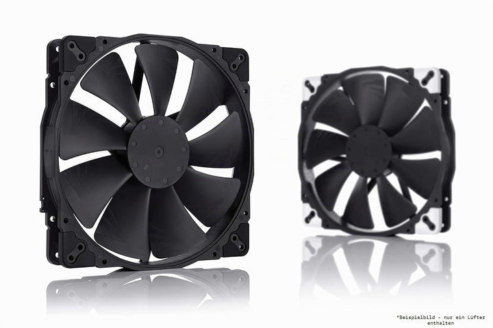 Noctua NF-A20 PWM chromax.black.swap, Leiser Premium-Lüfter, 4-Pin (200x30mm, Schwarz)