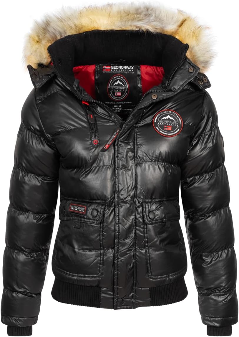 Geographical Norway Bugs Lady - Winterjacke Damen Warme Steppung Mann Herbst Winter - Warme Mantelja