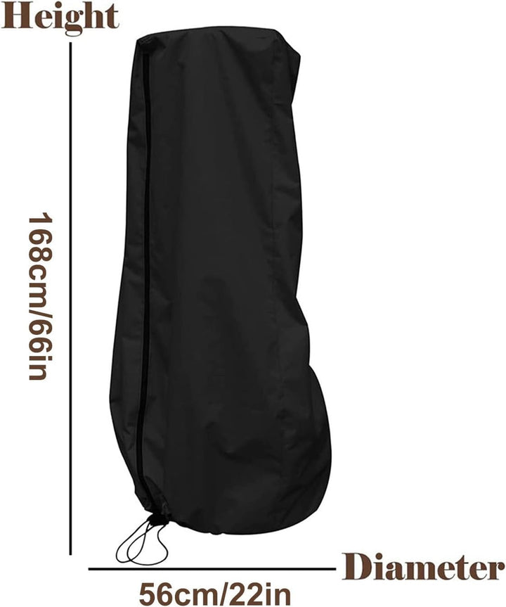 Schutzhülle für Boxsack, 56 x 132 cm, Schutzbezug für Boxsack, 210D Oxford, Staubschutz, verstellbar