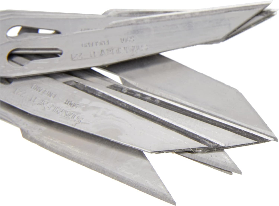 Stanley Spezial-Klinge 5901 1-11-221 (Ersatzklinge mit gerader Schneide, 60mm Länge, 50er Box), 60mm
